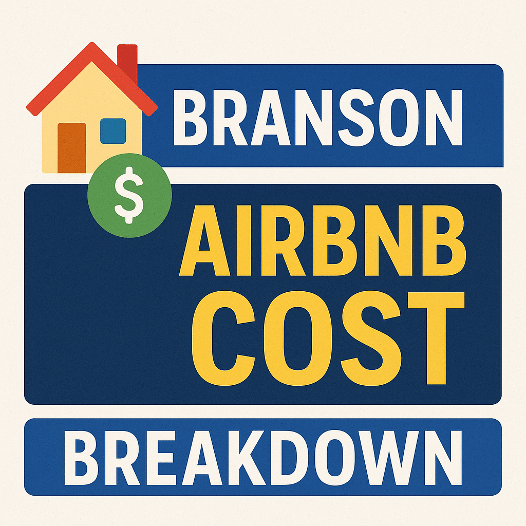 Branson airbnb cost
