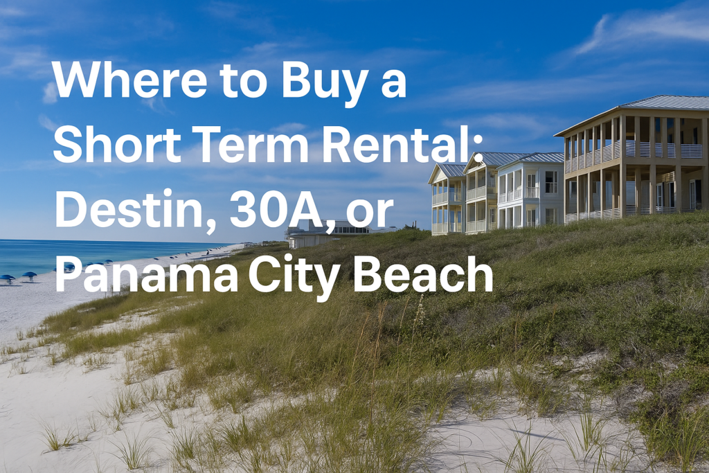 where to buy a short term rental on the emerald coast
