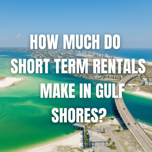 how much do short term rentals make in gulf shores