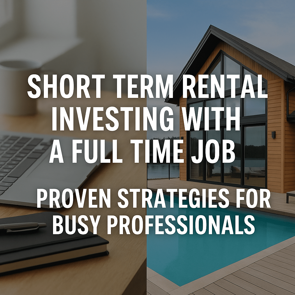 short term rental investing with a full time job
