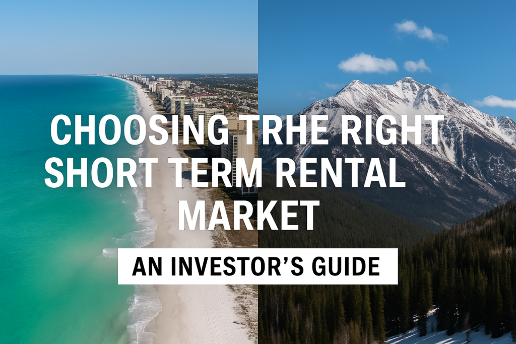 choosing the right short term rental market