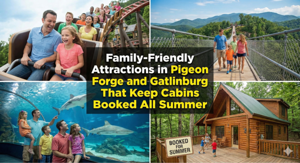 family friendly attractions in pigeon forge and gatlinburg