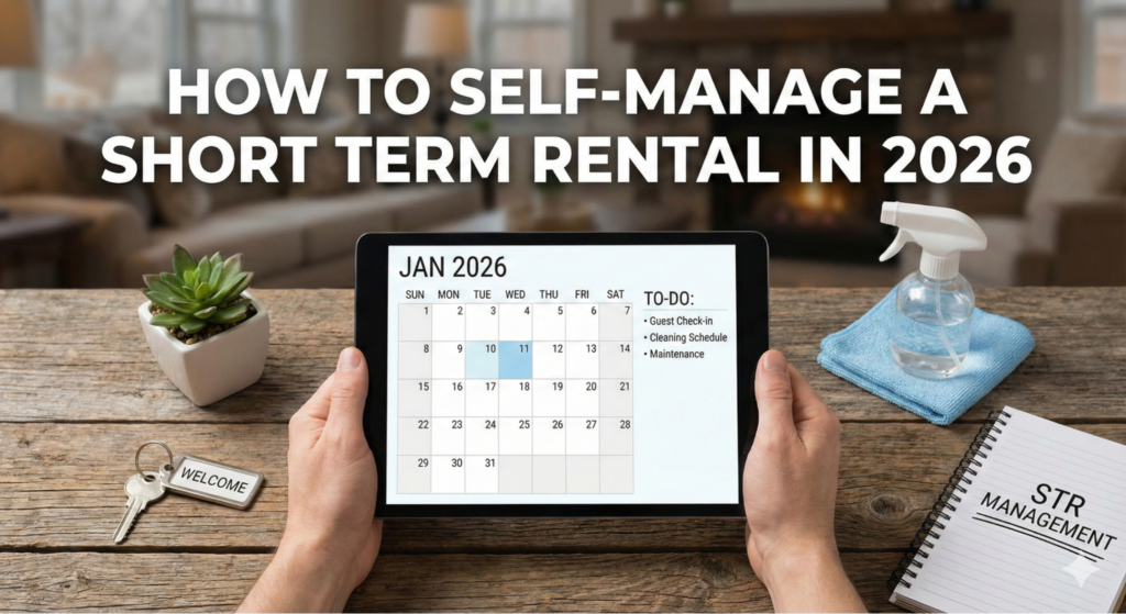 how to self manage a short term rental