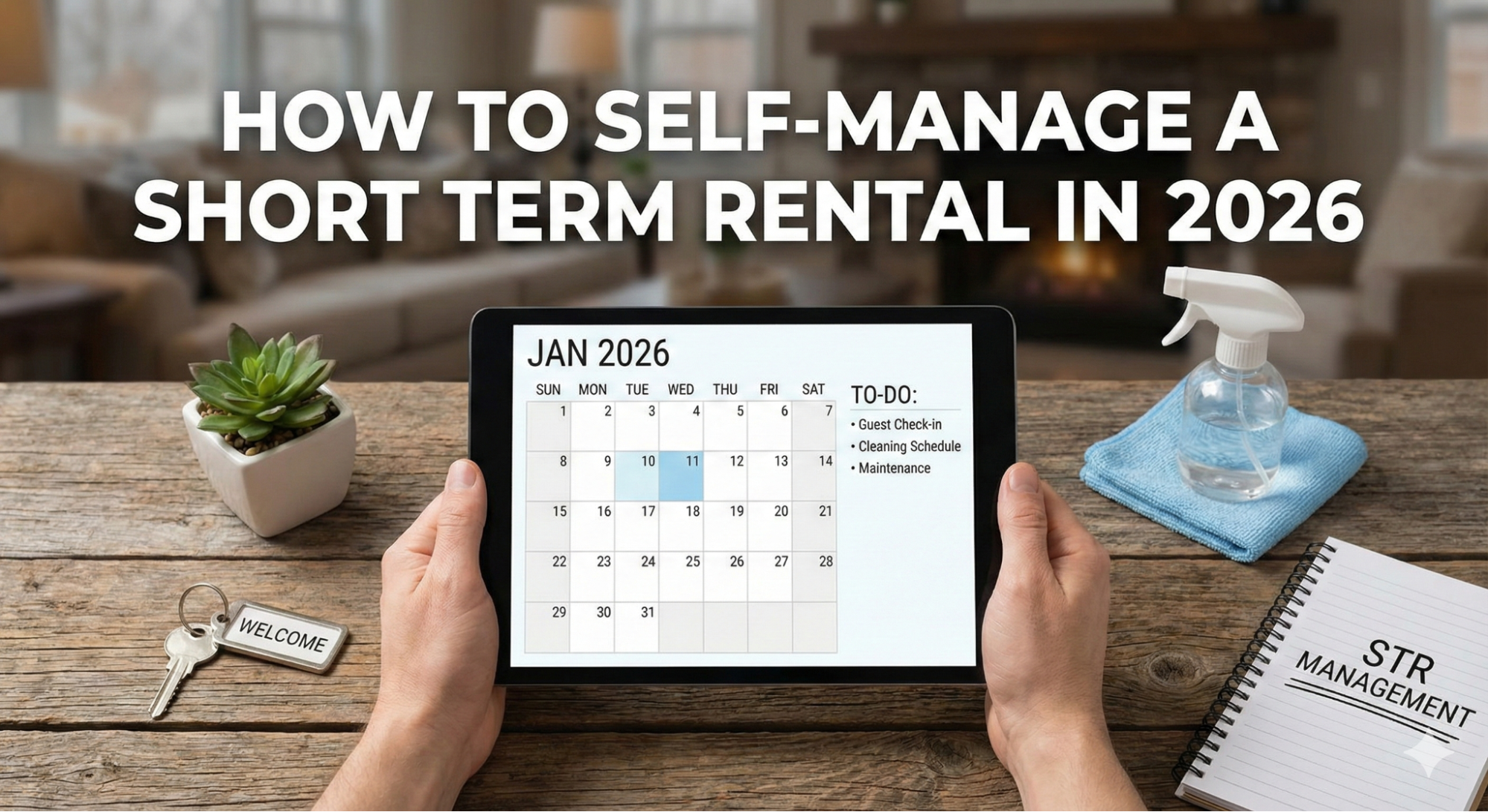 how to self manage a short term rental