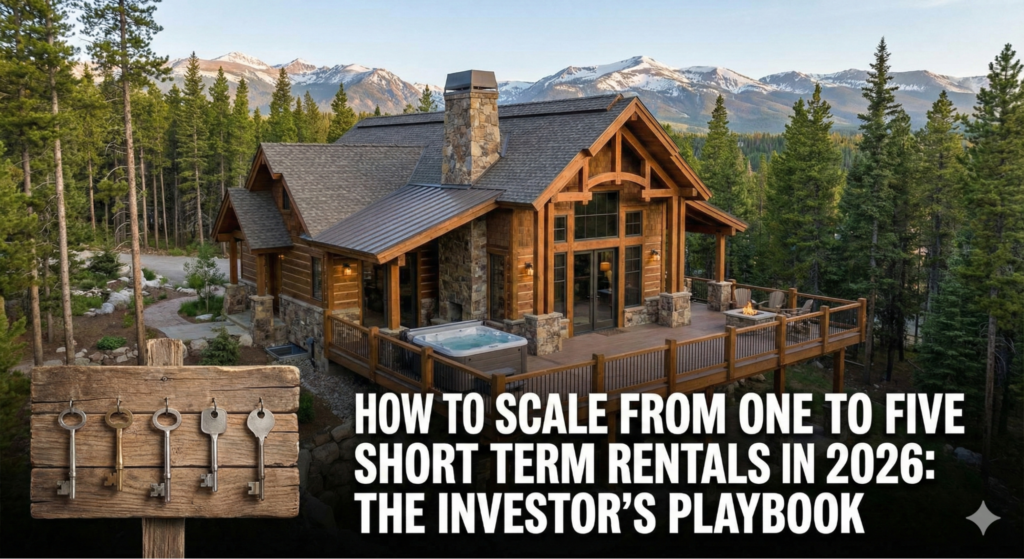 scale short term rentals