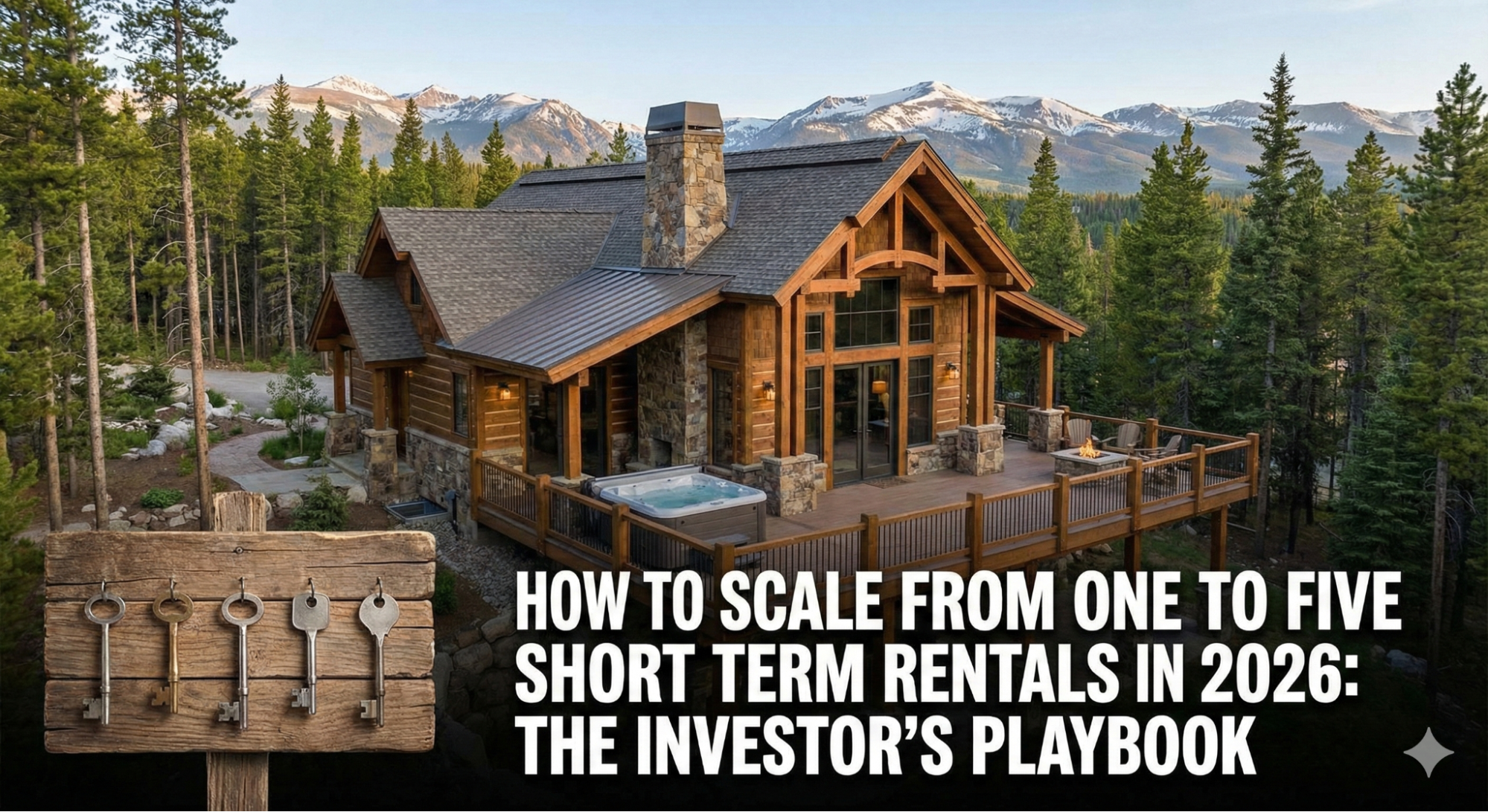 scale short term rentals