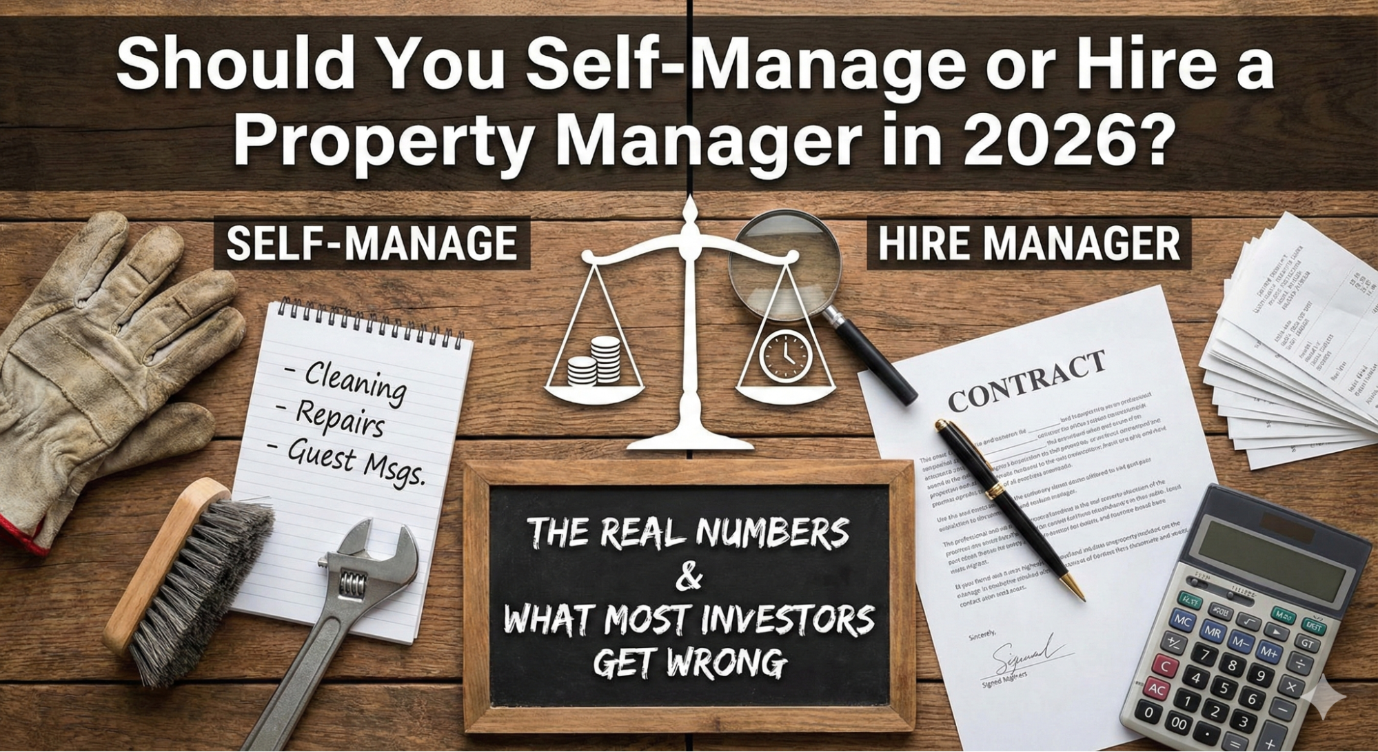 self manage or hire a property manager