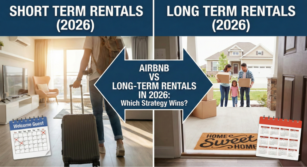 short term rentals vs long term rentals